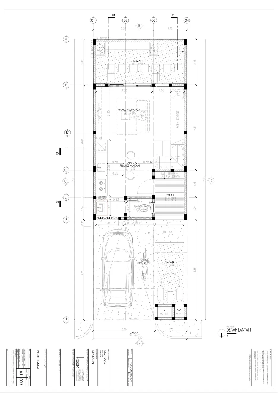 Denah DK House - 1